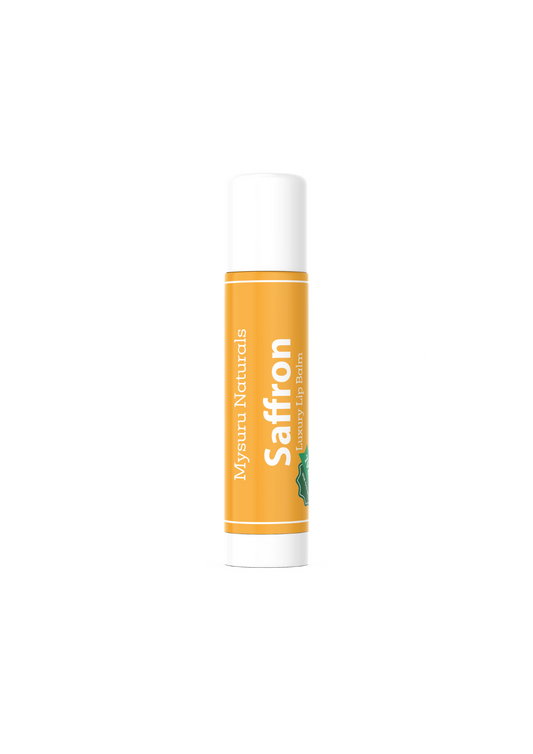 Saffron Luxury Lip Balm - Mysuru Naturals